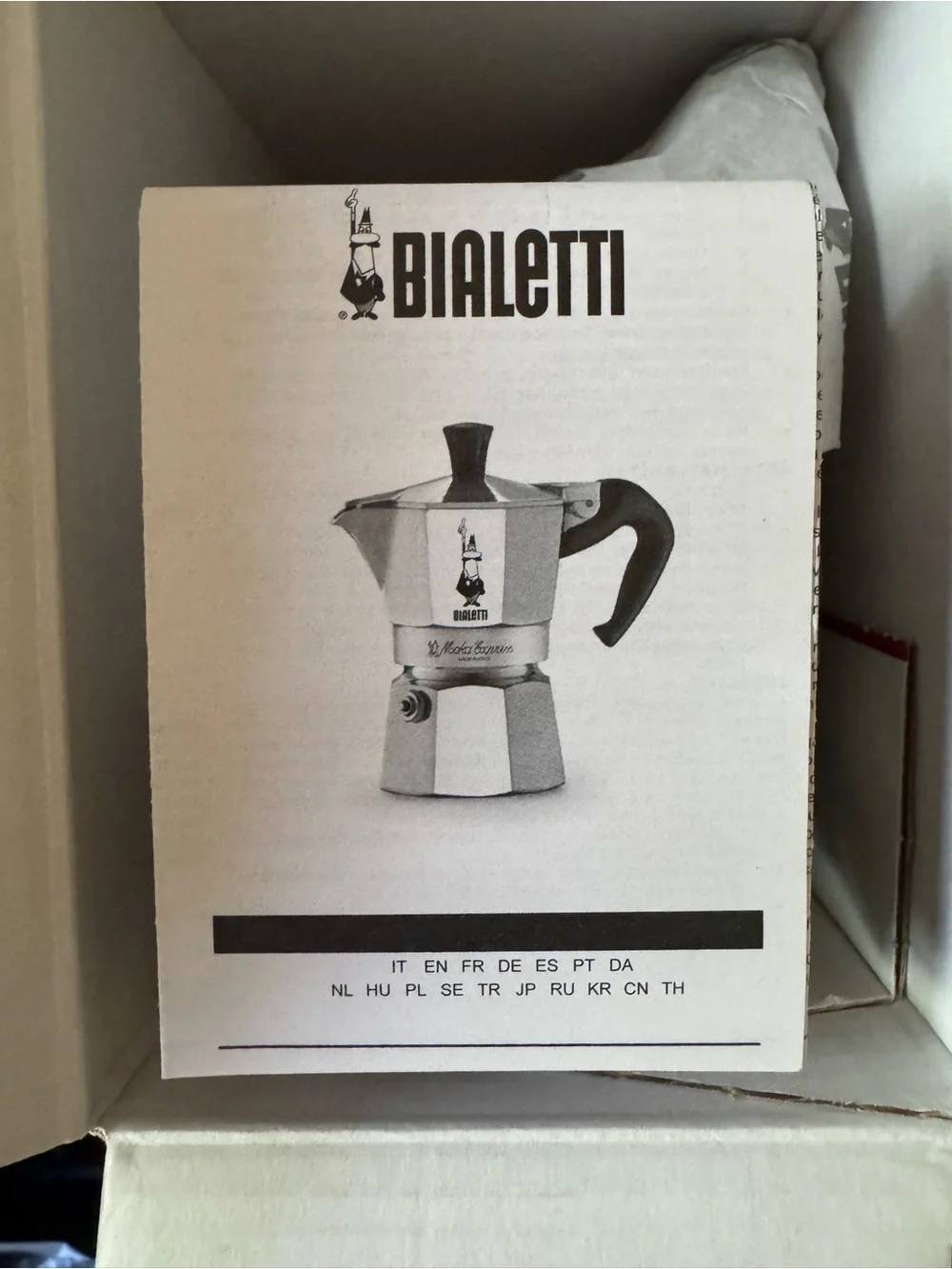 Bialetti Moka Express Espresso Maker from Italy